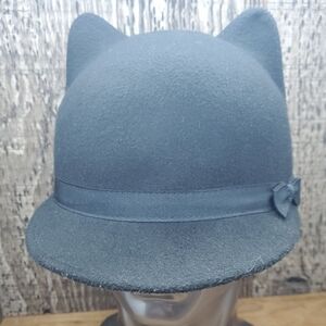 Gymoree Cat Ears Youth Girls Black Baseball Hat Cap Size Large